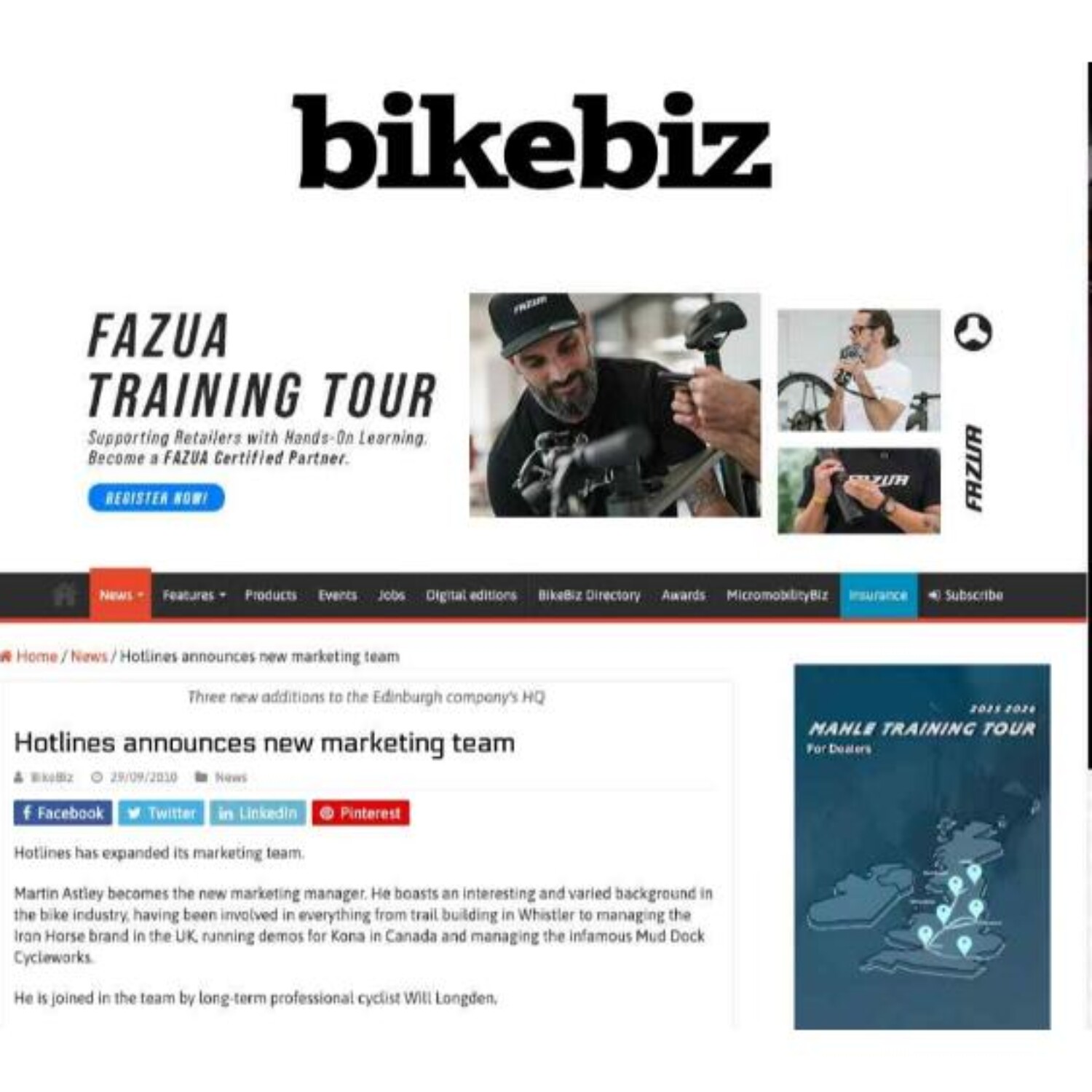 Hotlines Europe Scotland e-commerce and market deployment project by Anything Marketing