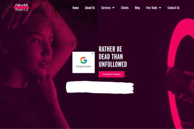 Grassroots Creative Agency UAE UK digital presence and web design by Anything Marketing