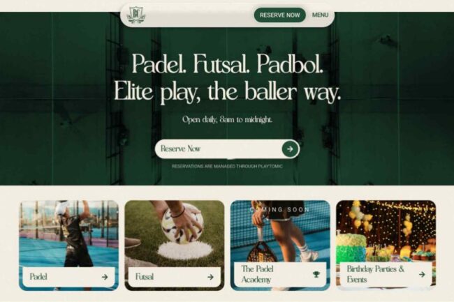 Ballers Cyprus digital presence and web design project by Anything Marketing