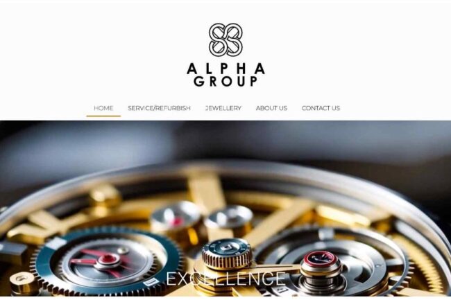 Alpha Group UK digital presence and web design project by Anything Marketing